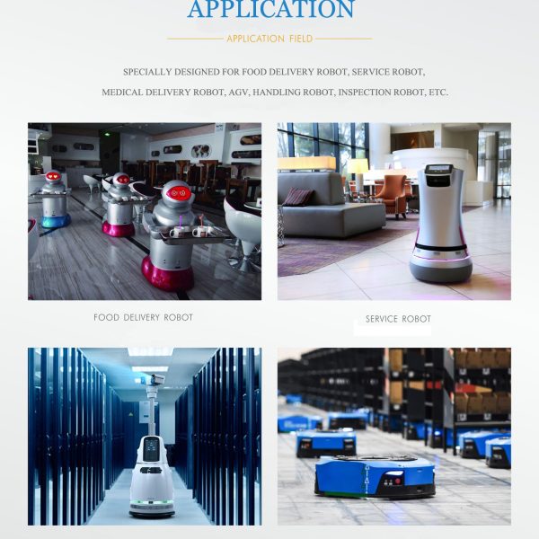 ZLTECH 3 phase 6.5inch 500W 22N.m 48V 200kg load BLDC gearless brushless electric DC wheel hub servo motor - Image 3