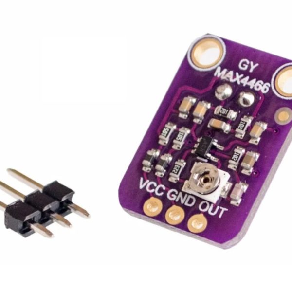 MAX4466 Electret Microphone Amplifier with Adjustable Gain Module - Image 3